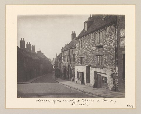 1899 Ancient Ghetto Houses in Lincoln