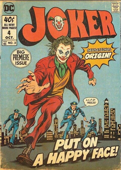 Vintage Joker Comic Cover