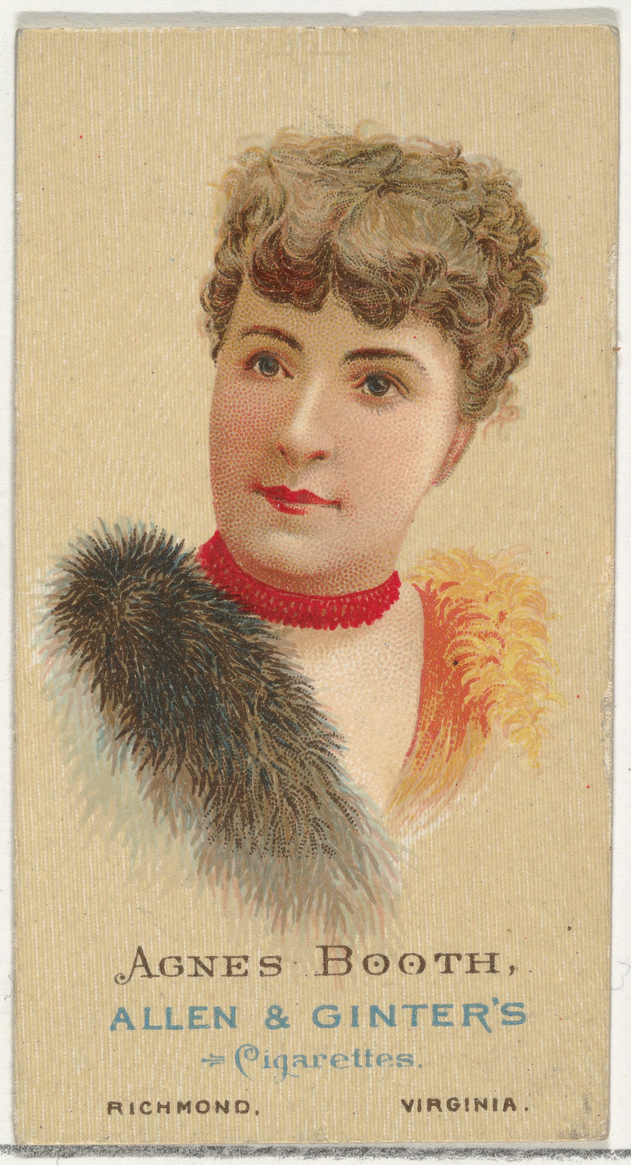 Agnes Booth Vintage Cigarette Card