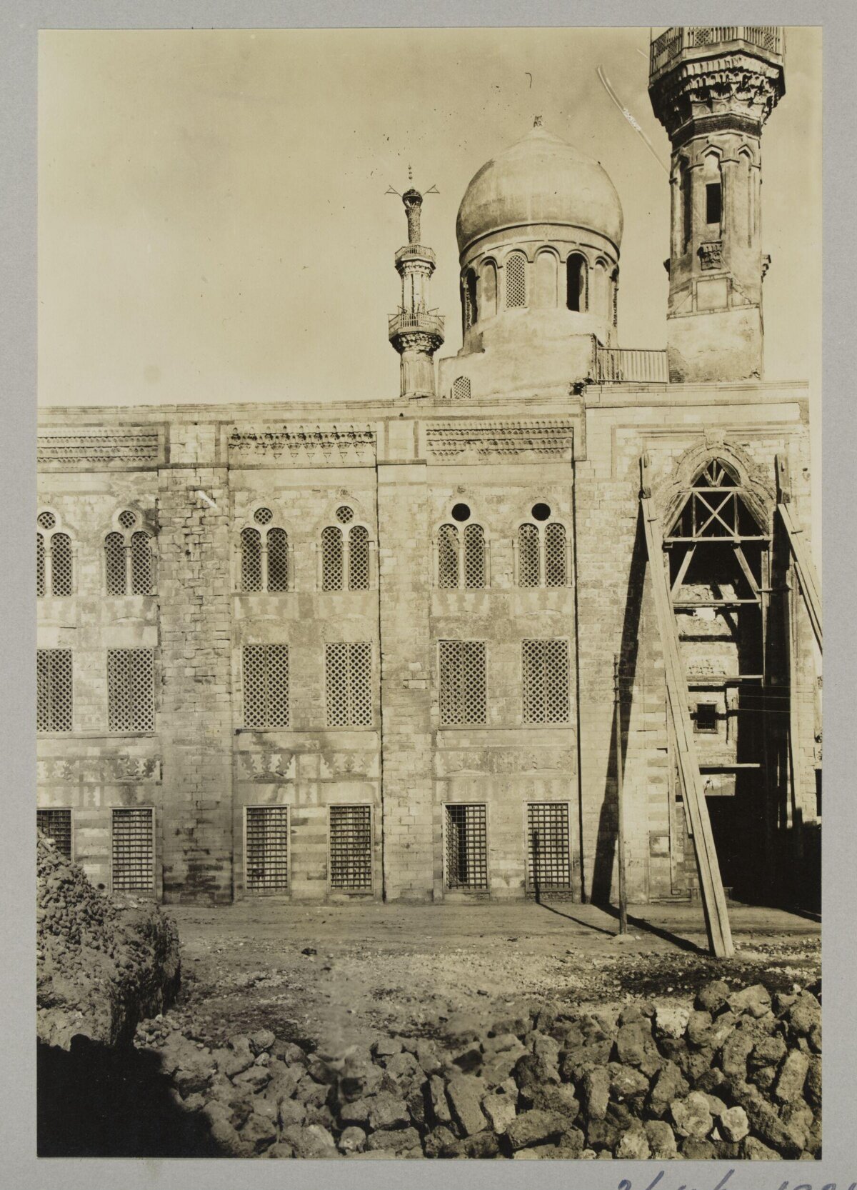 Vintage View of Egyptian Mosque