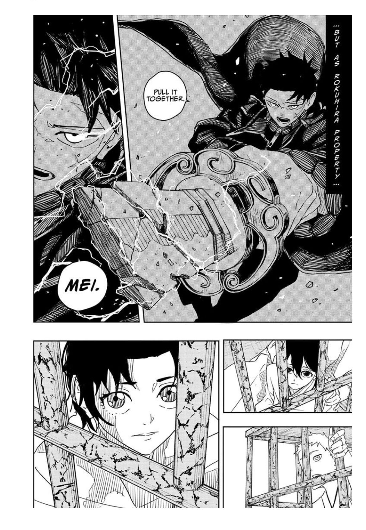 Manga Intense Action Scene