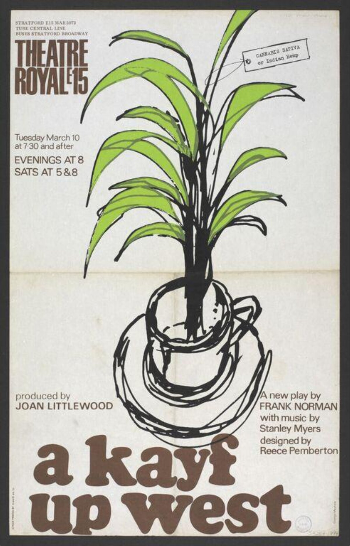 A Kayf Up West Theatre Poster