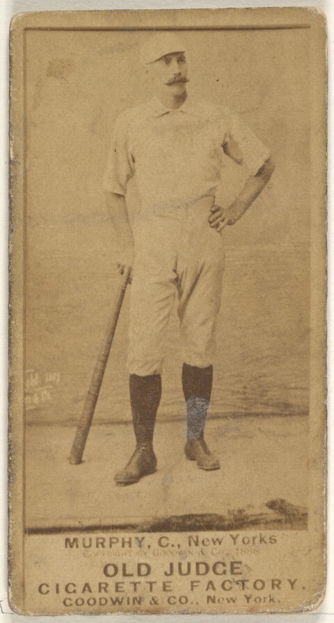 1888 Old Judge Baseball Cigarette Card