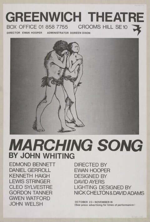 Greenwich Theatre Marching Song Poster