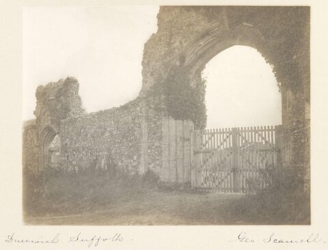 Ancient Ruins at Dunwich Suffolk