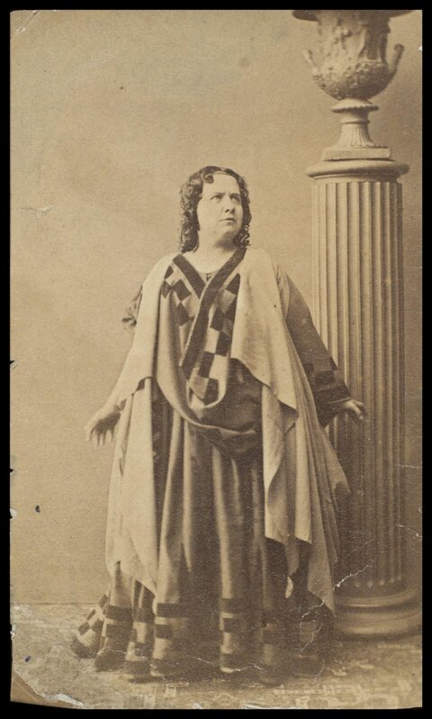 Vintage Studio Portrait of Stage Actress