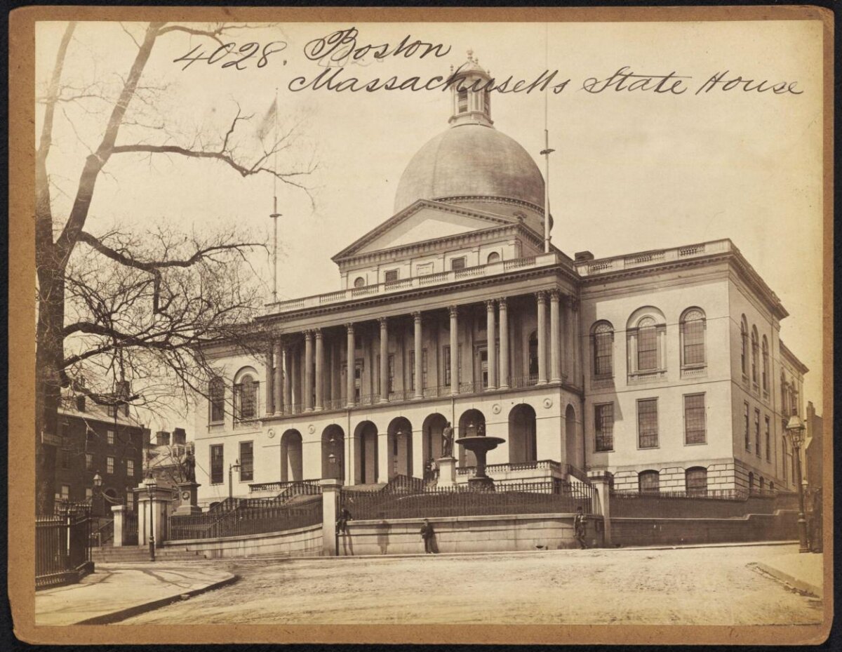 Massachusetts State House in Boston