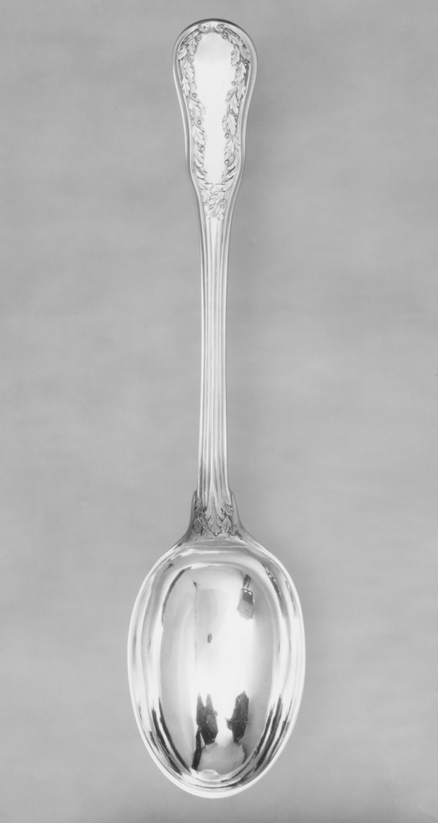 Antique Engraved Silver Spoon