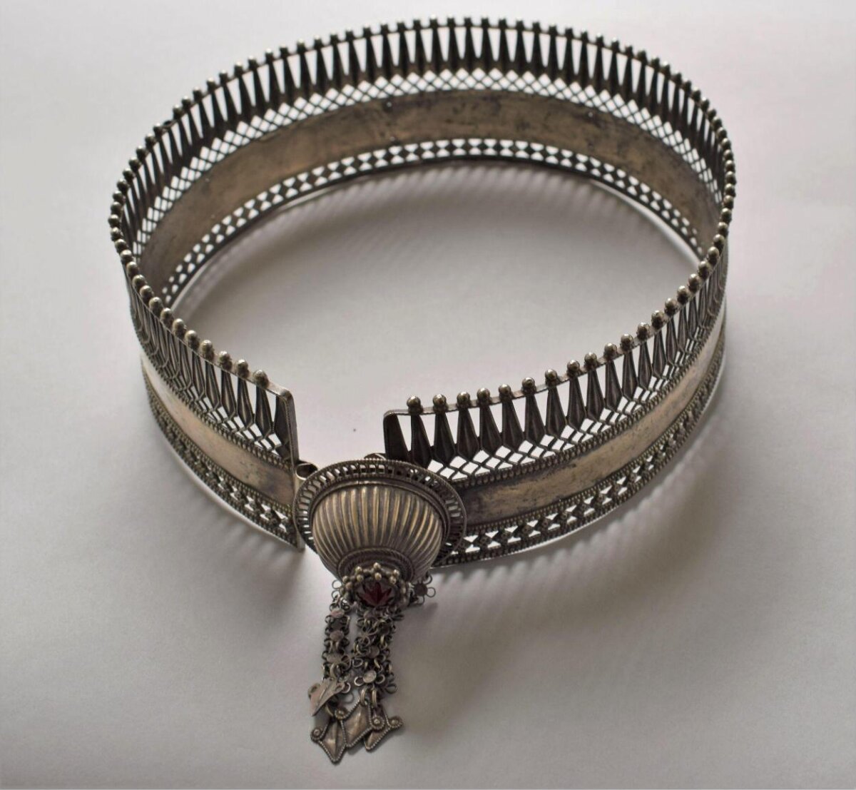 Vintage Silver Collar Necklace