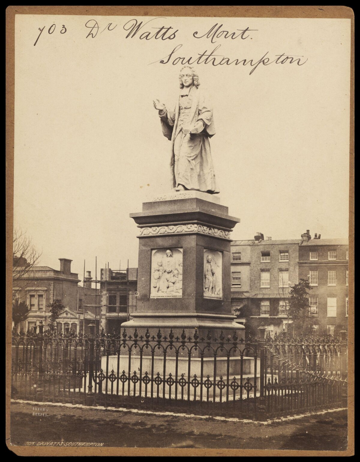 Dr Watts Monument Southampton