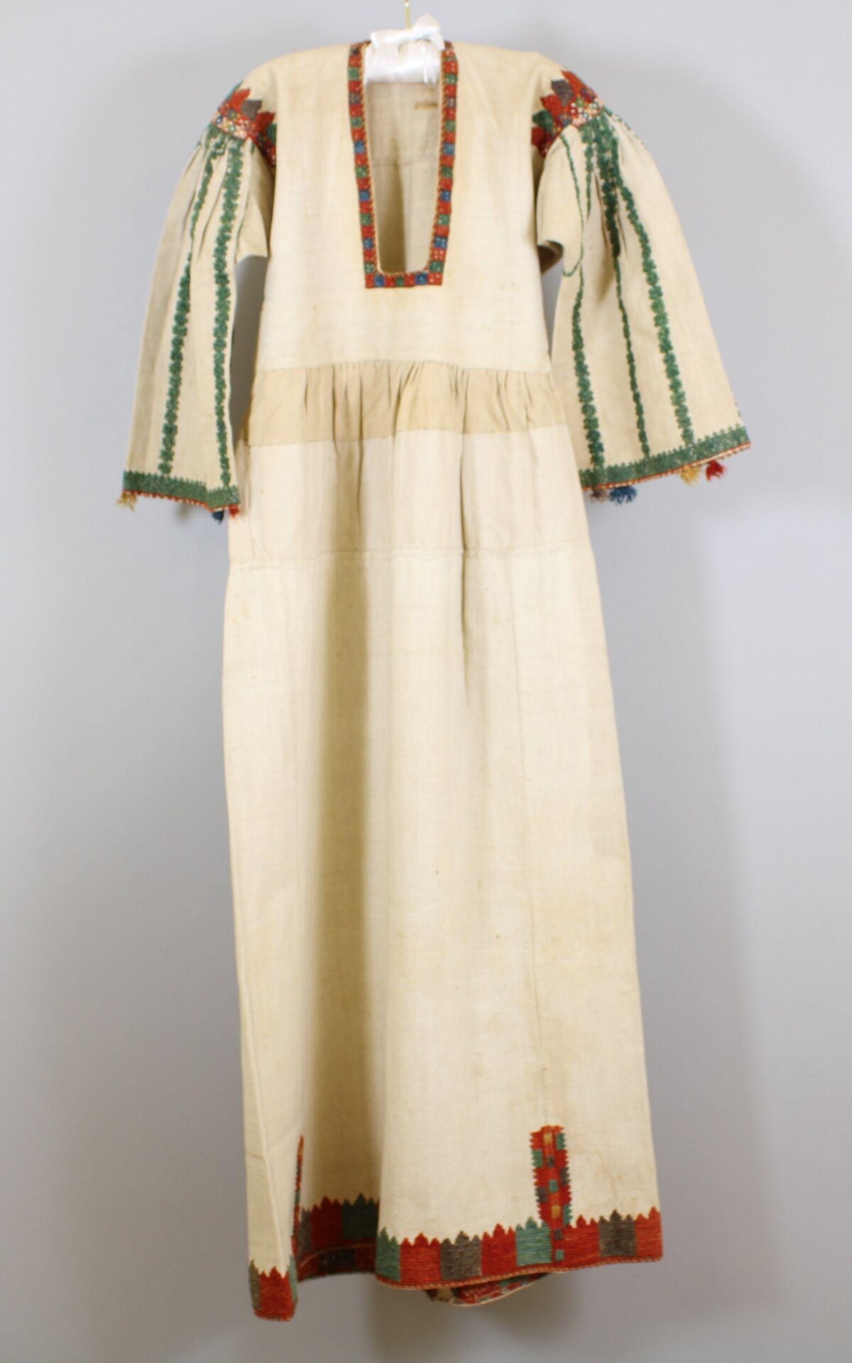 Traditional Embroidered Folk Dress
