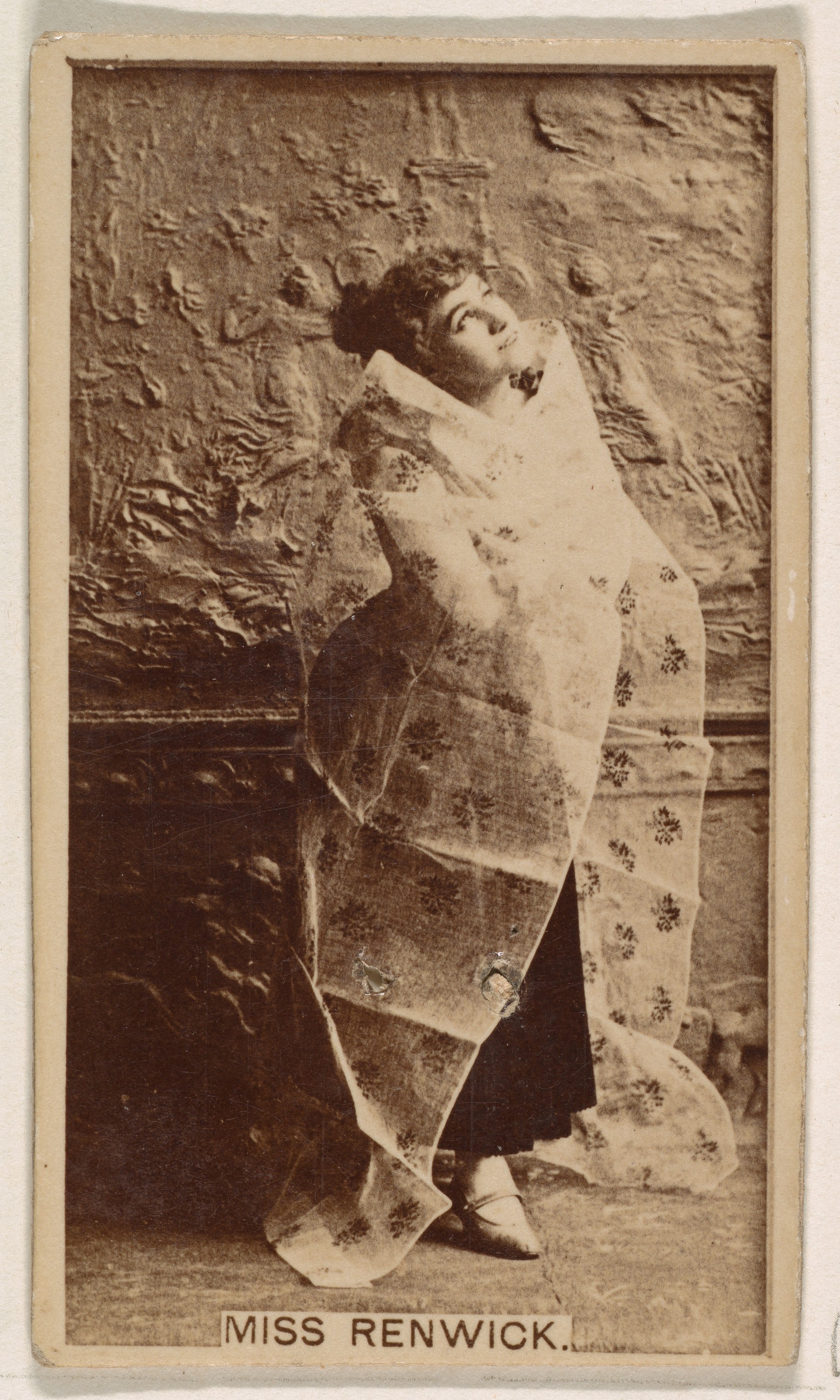 Vintage Portrait of Miss Renwick