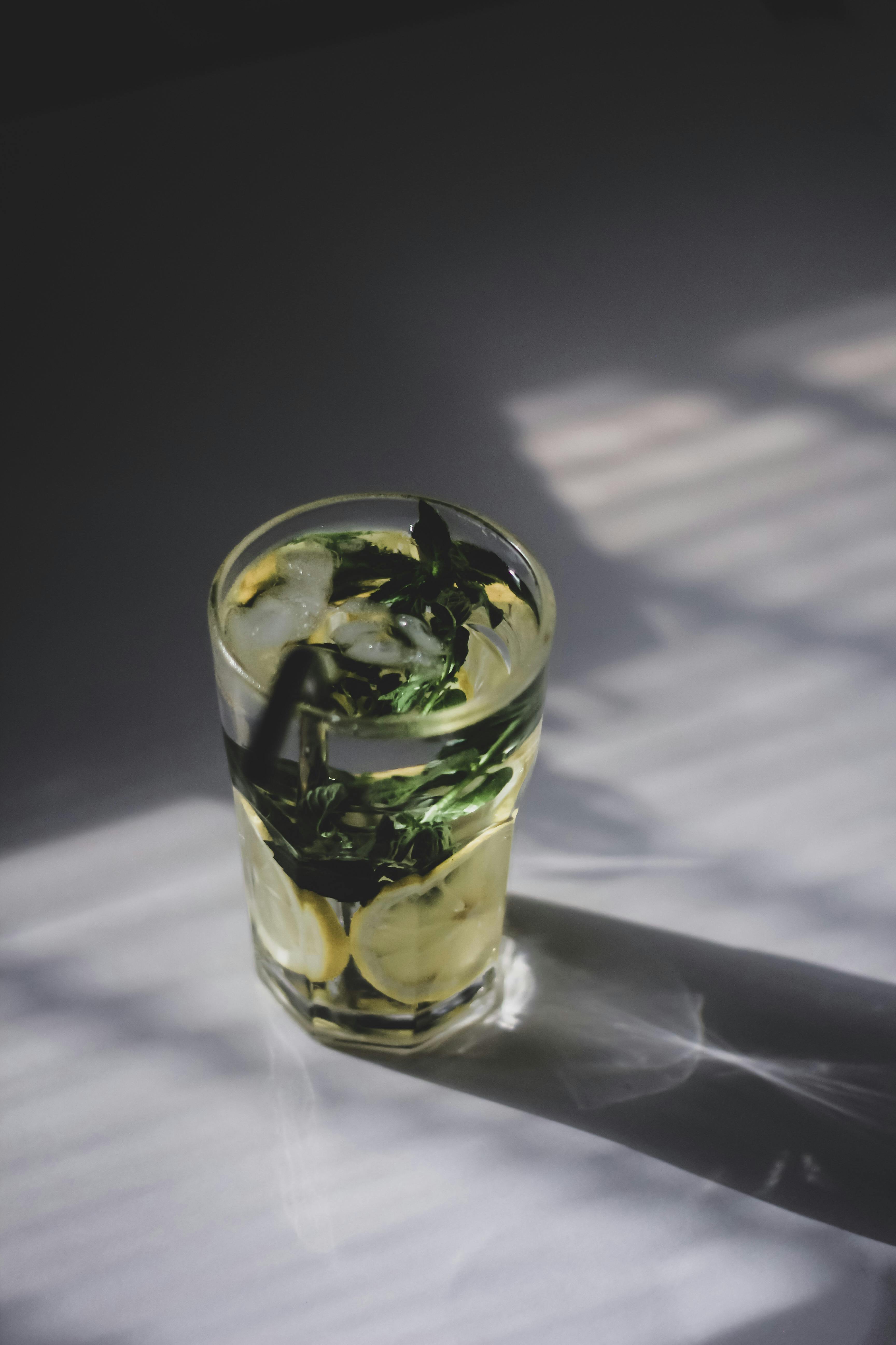 Iced Mint Lemon Drink