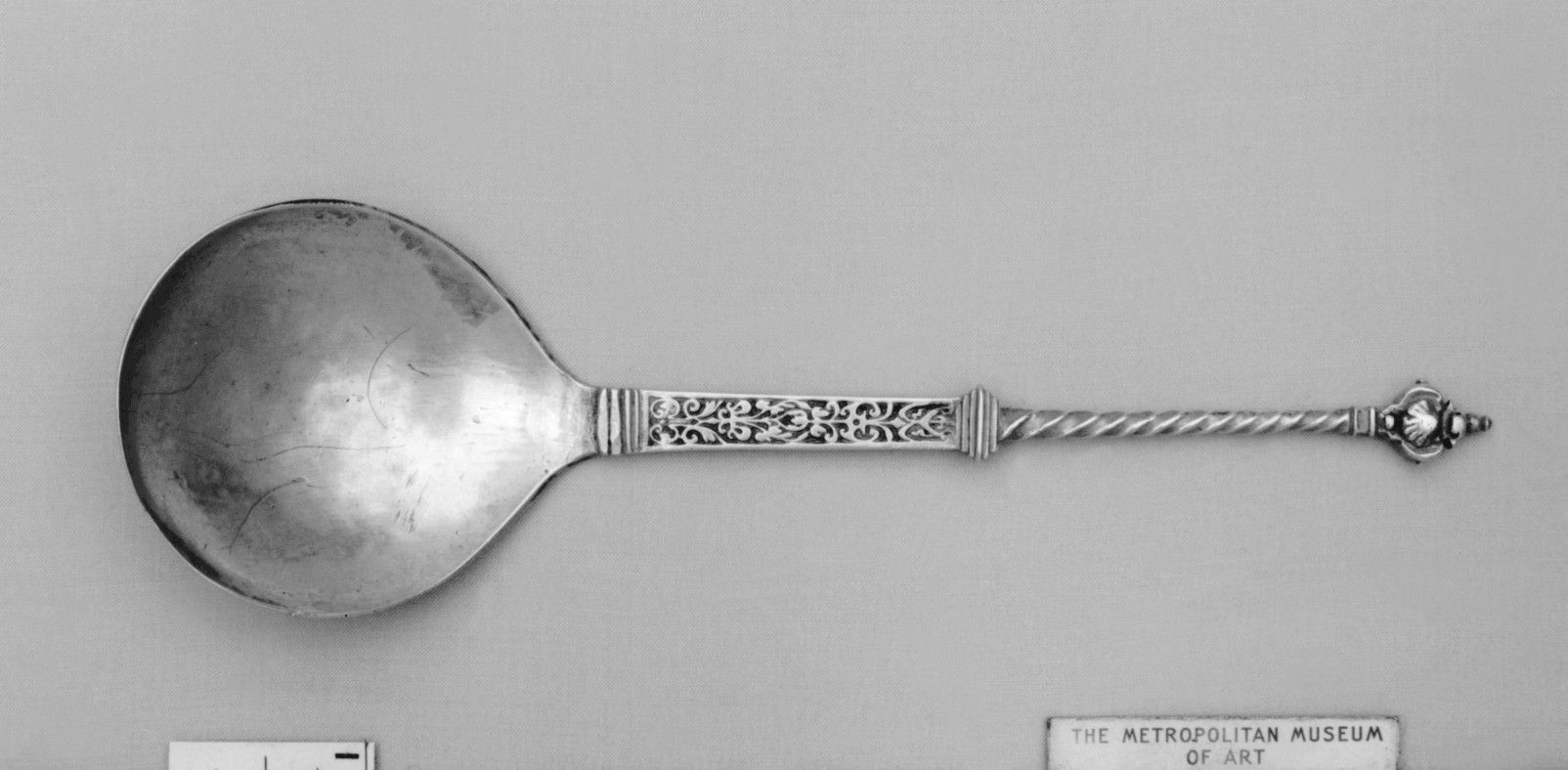 Antique Decorated Silver Spoon