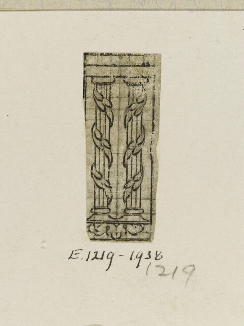 Twisted Column Design Sketch