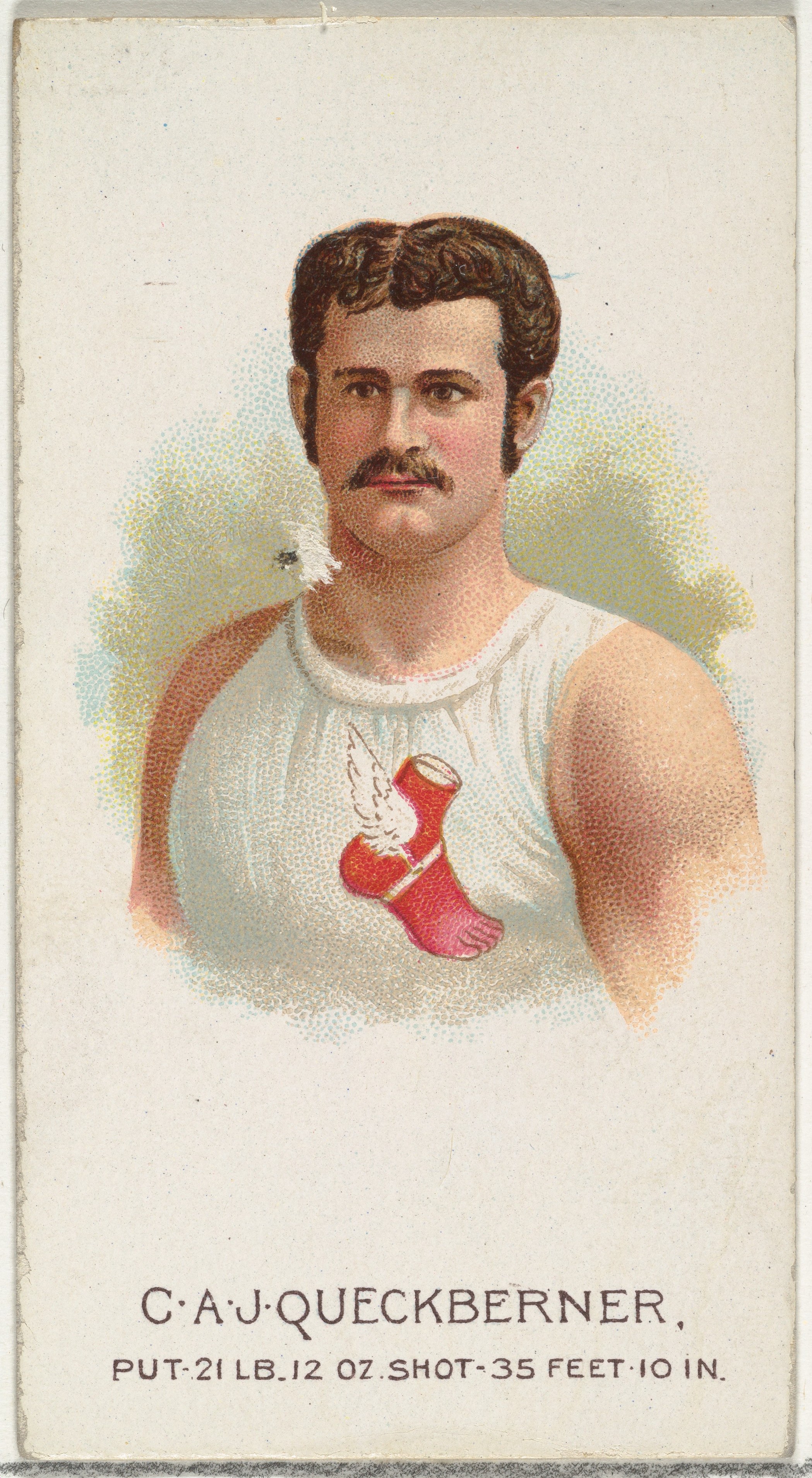 Vintage Card of C.A.J Queckberner