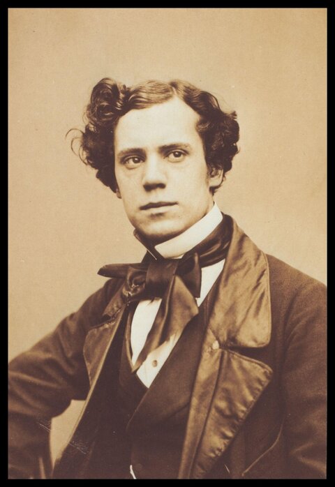 Vintage Portrait of 19th Century Gentleman