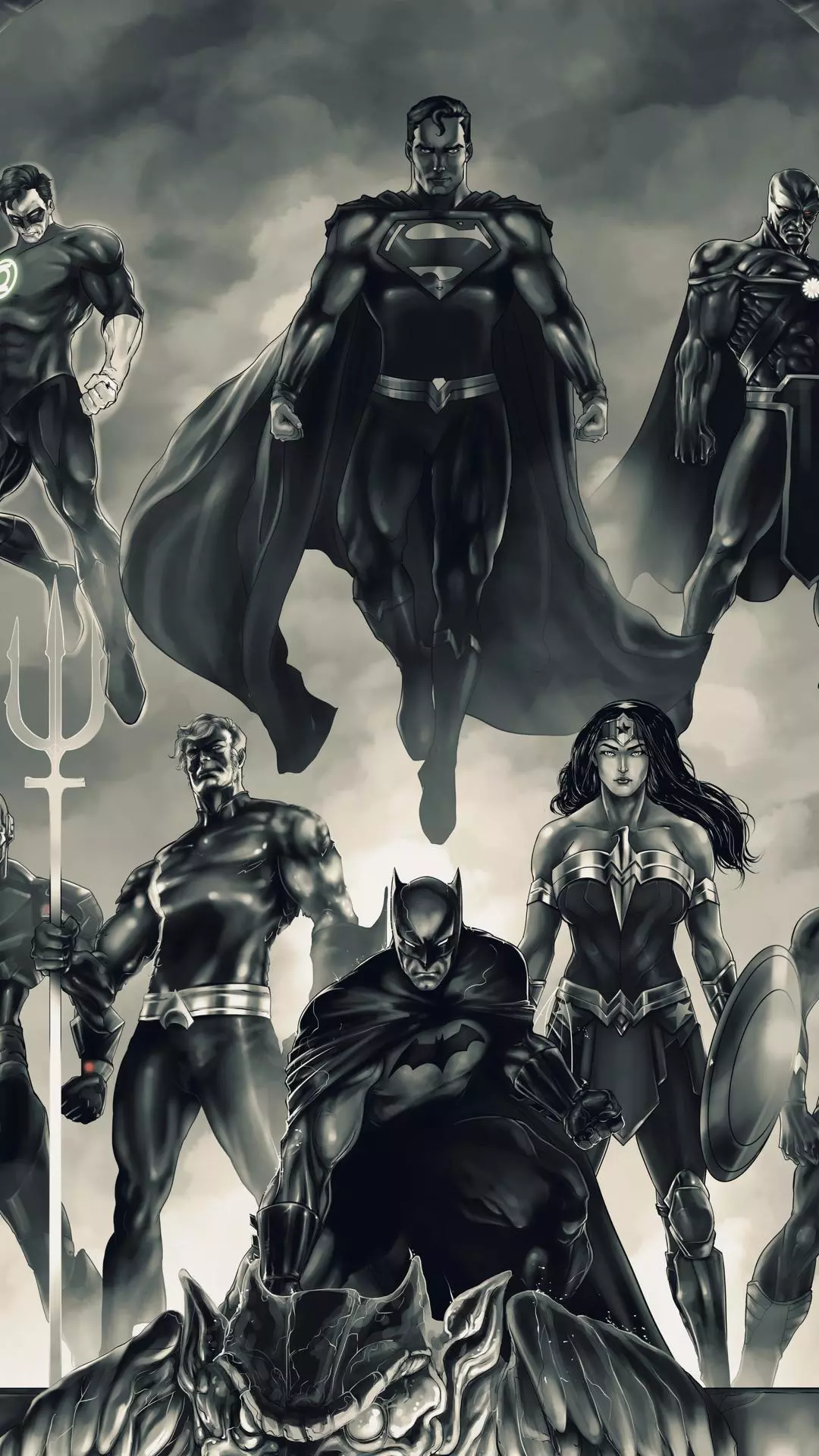 DC Justice League Group Portrait