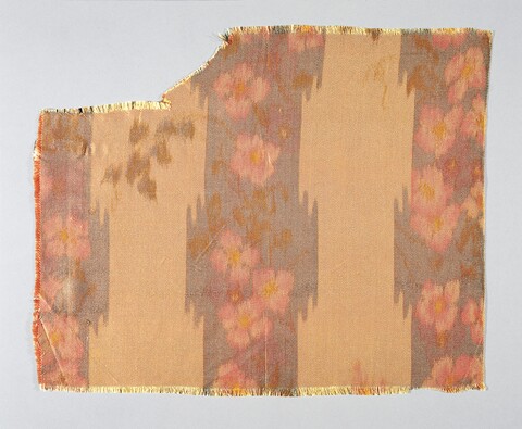 Fragment of Patterned Woven Textile