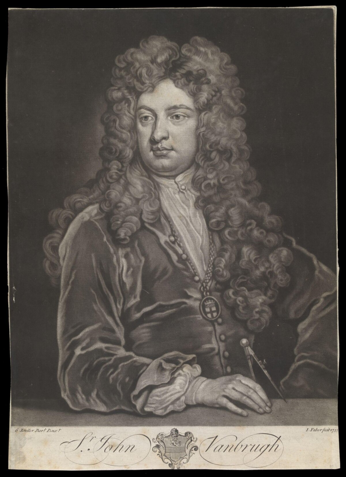 Portrait of Sir John Vanbrugh