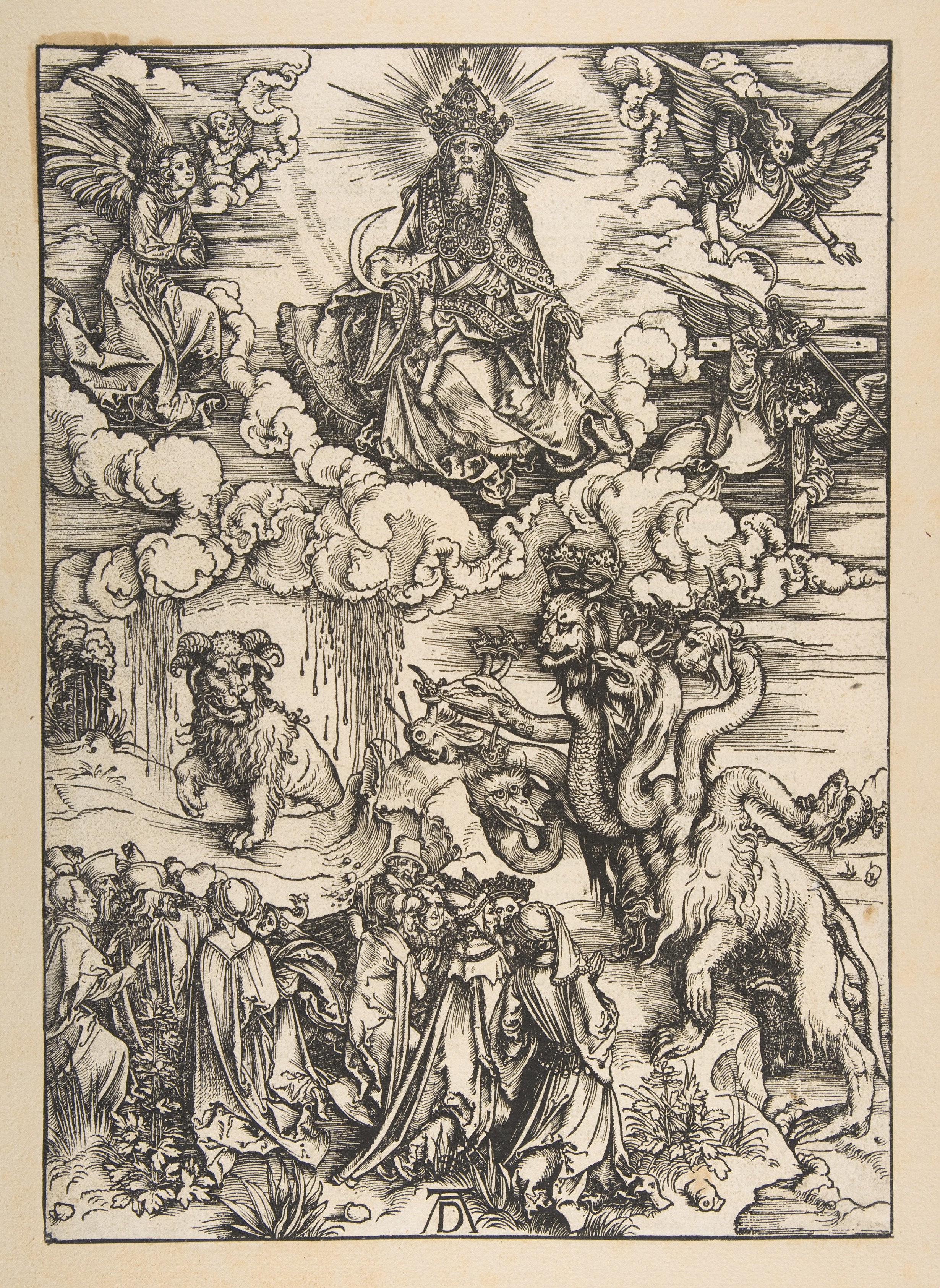 Dürer's Revelation Beast Woodcut