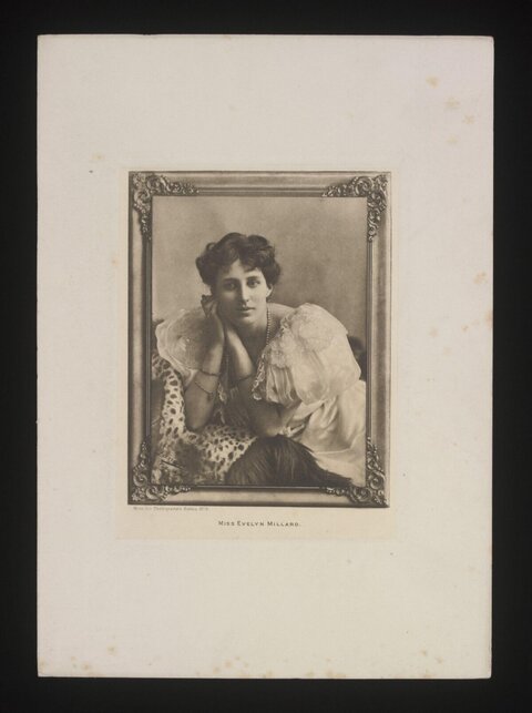 Portrait of Miss Evelyn Millard