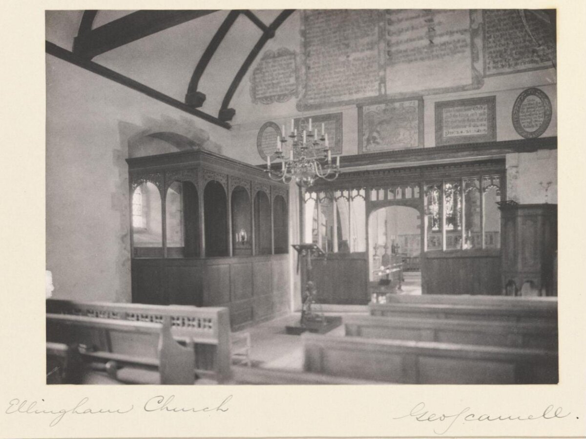 Ellingham Church Interior