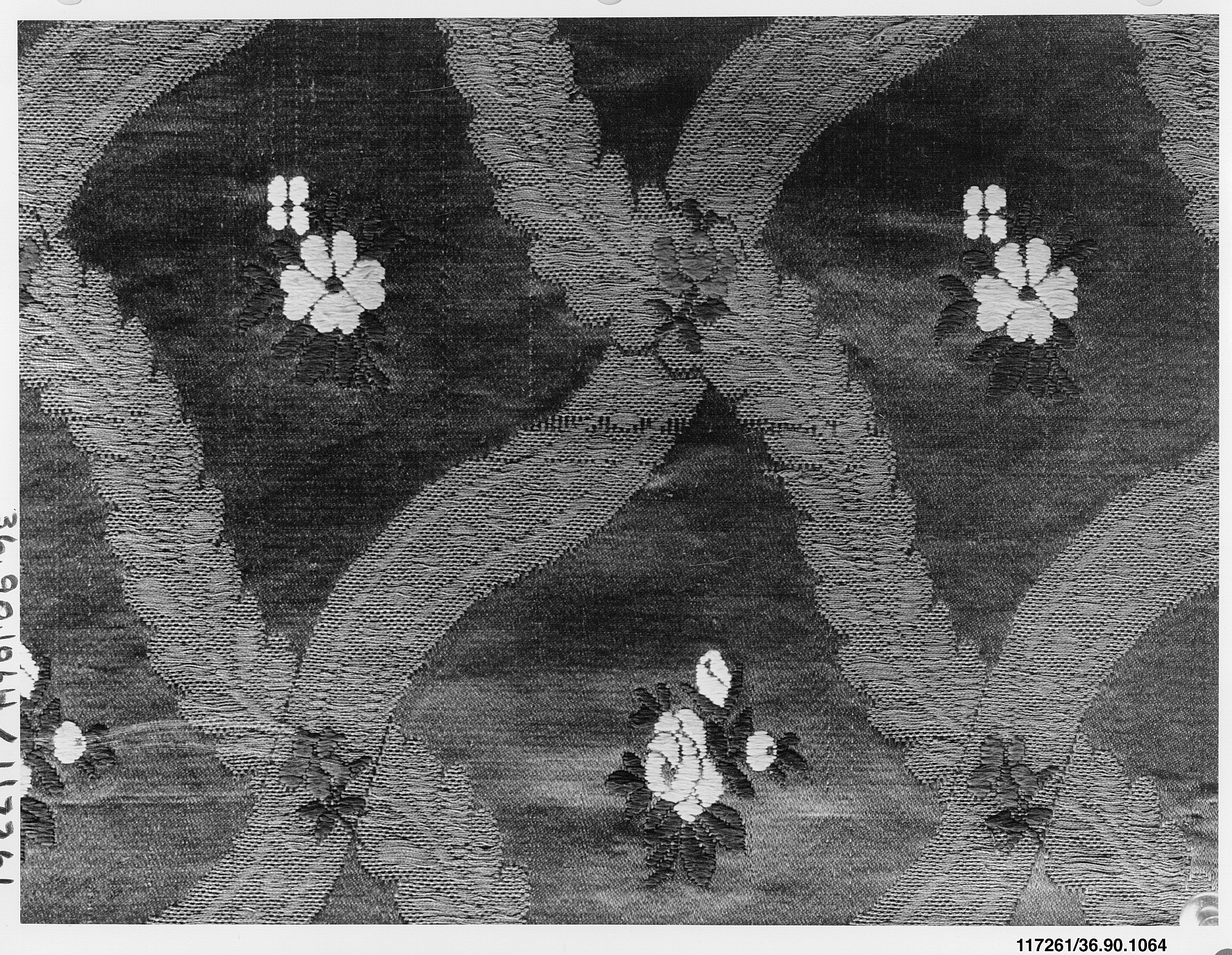 Floral Pattern Woven Textile