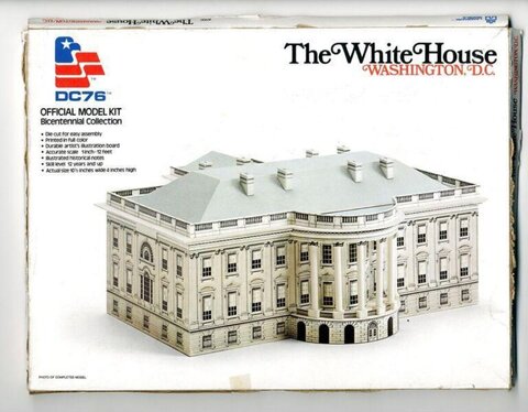 White House Official Model Kit Box