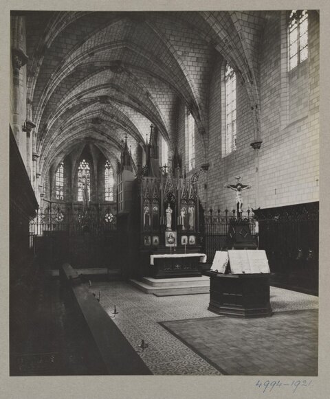Gothic Church Chapel Interior