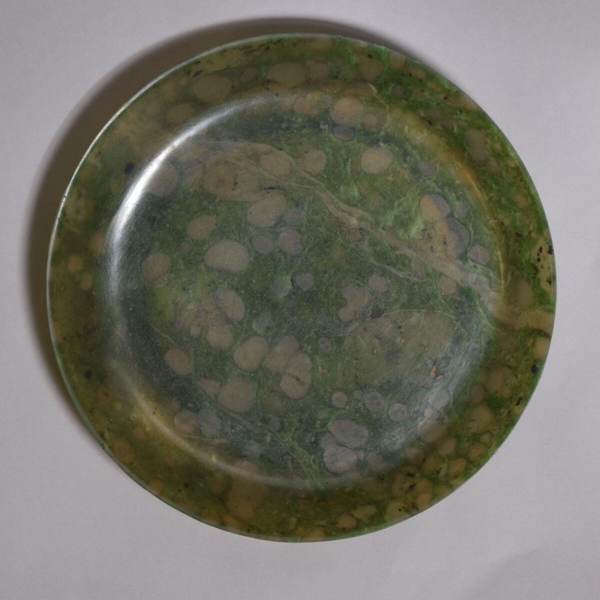 Green Speckled Natural Stone Plate
