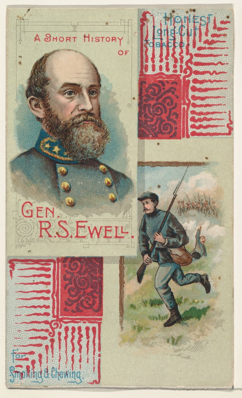 General R.S. Ewell Vintage Tobacco Card