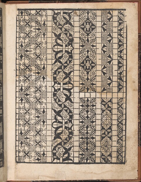 Antique Geometric Lace Pattern