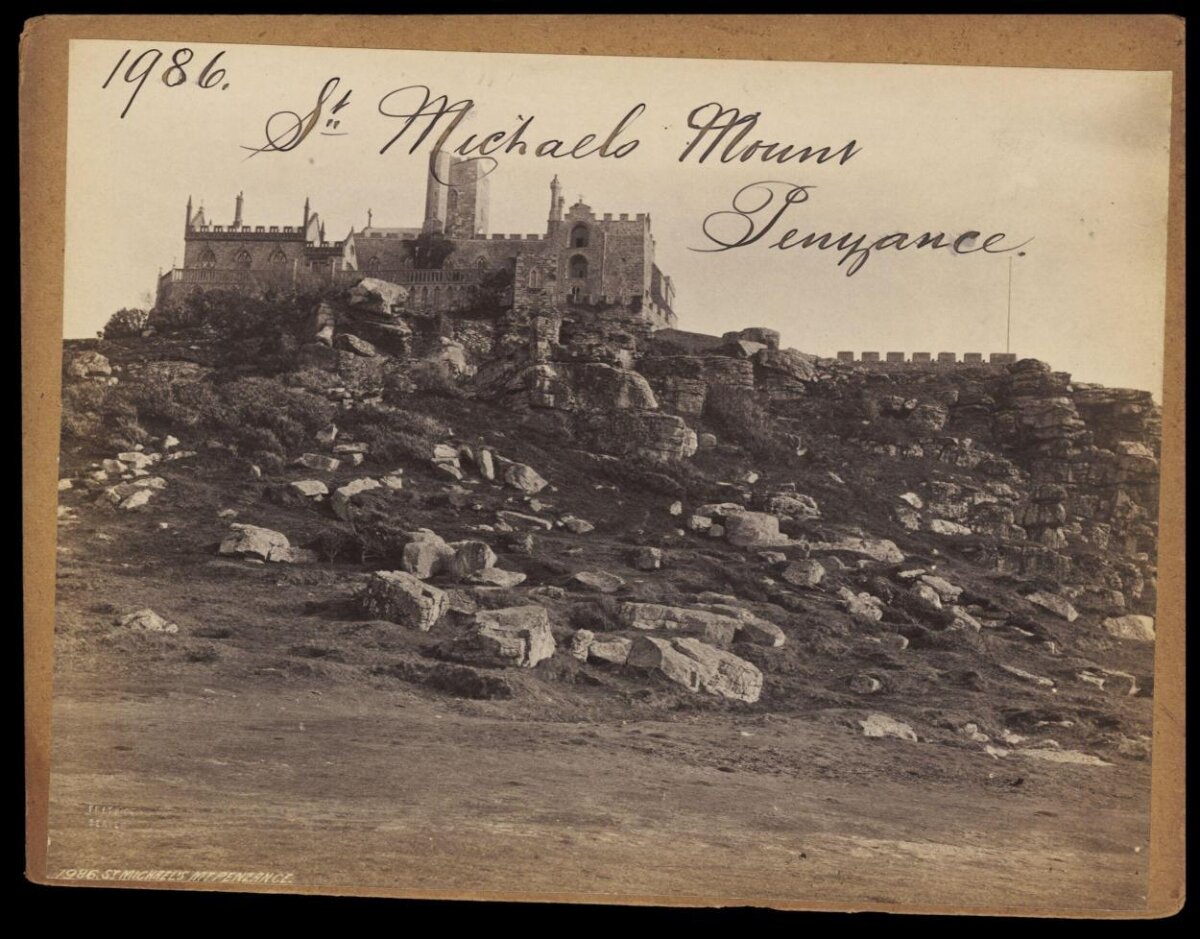 1886 St Michaels Mount Penzance
