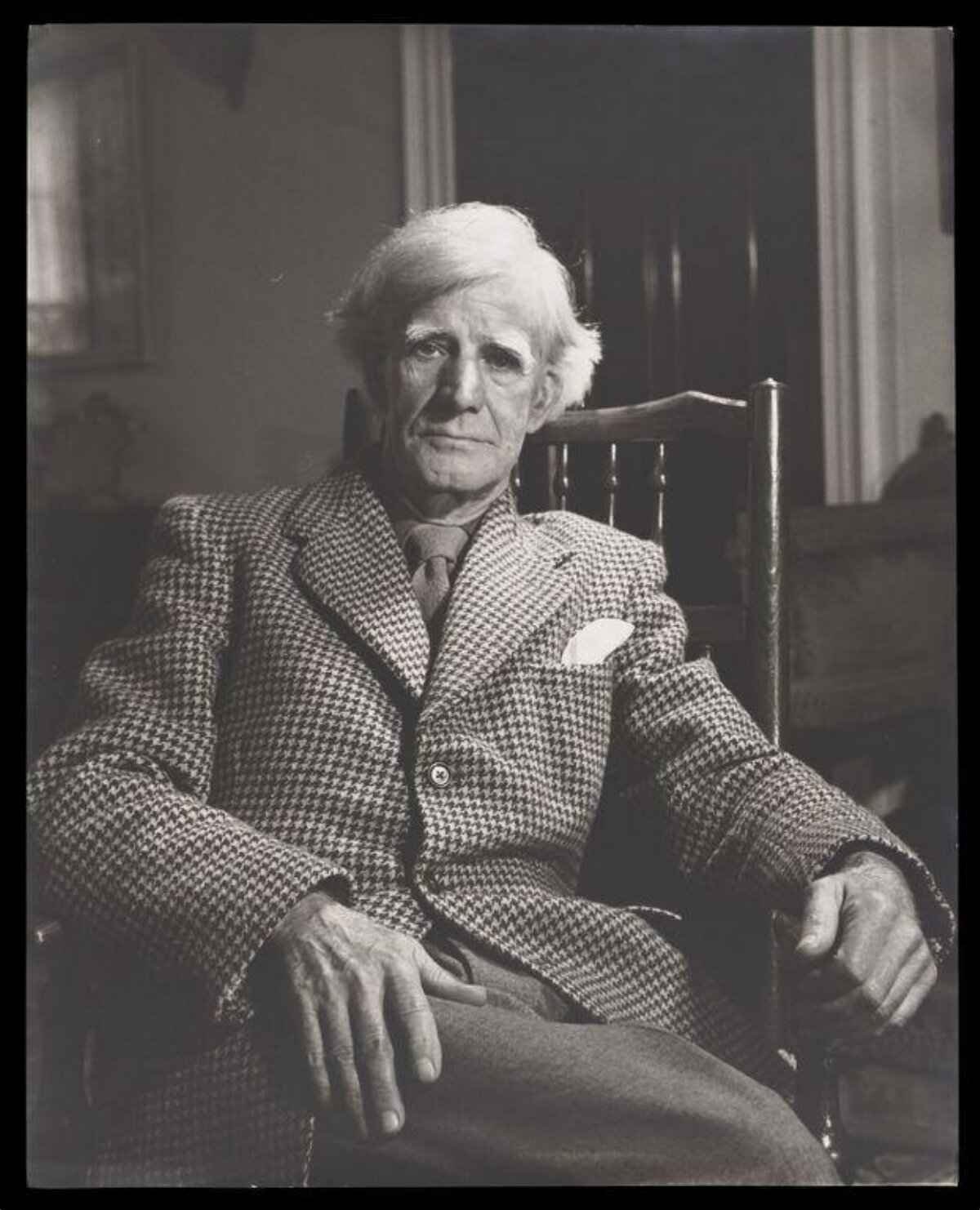 Portrait of Seated Elderly Man
