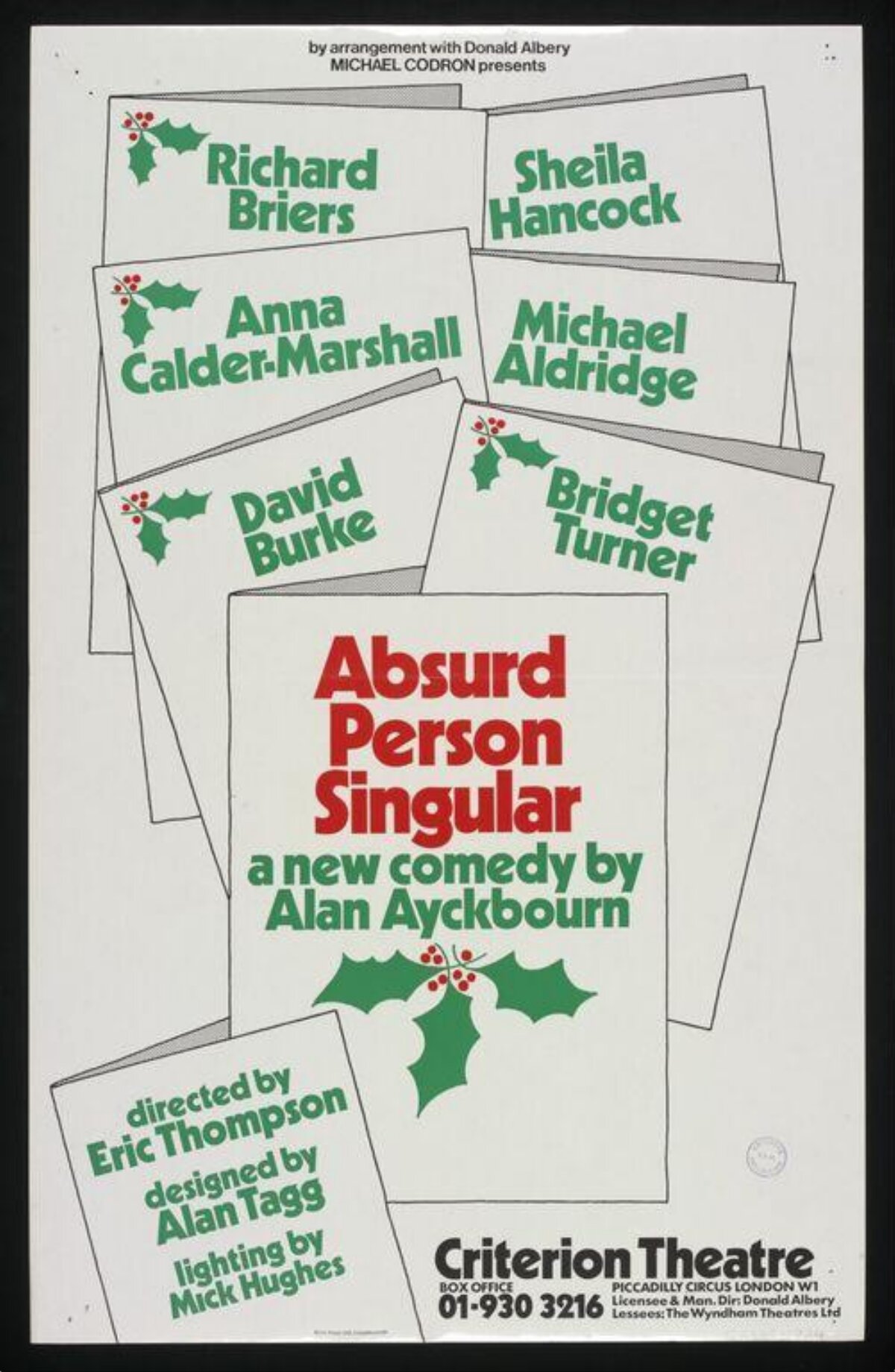 Absurd Person Singular Theater Poster