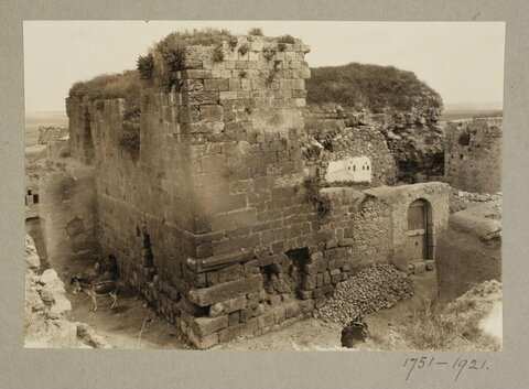 Vintage Photo of Ancient Stone Ruins