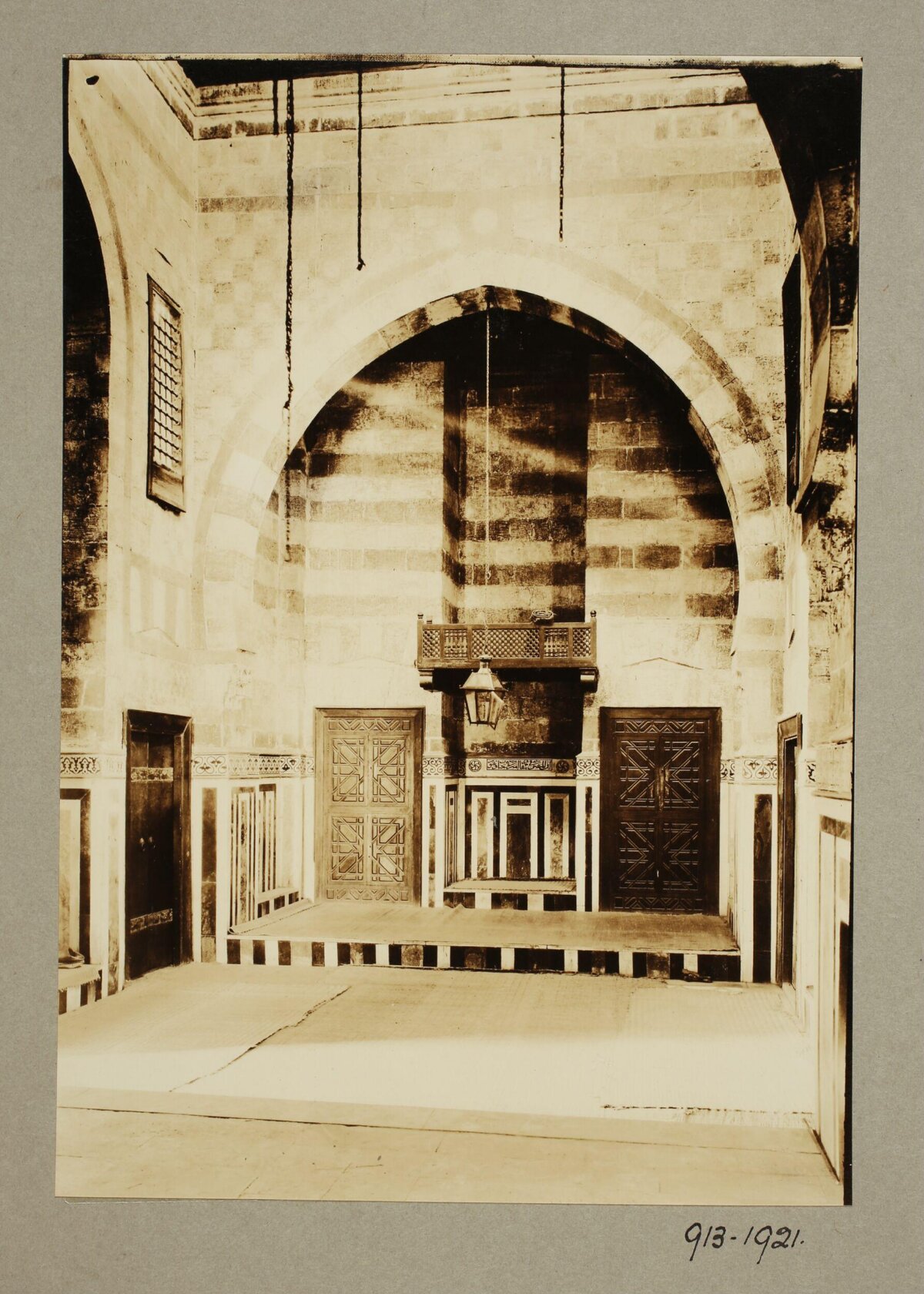 Vintage Mosque Interior