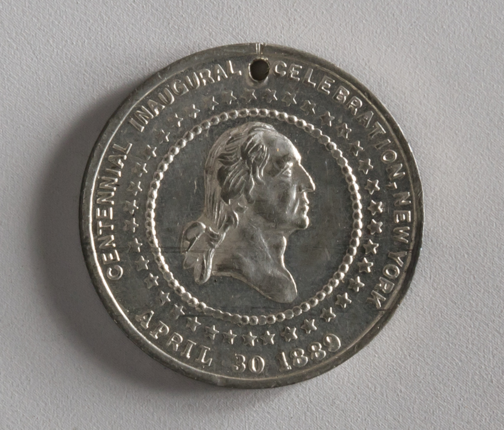1889 New York Centennial Inaugural Medal