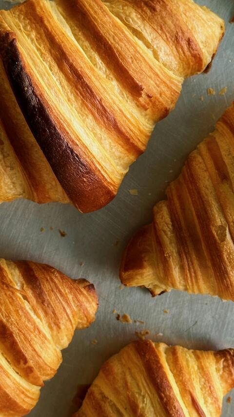Freshly Baked Croissants