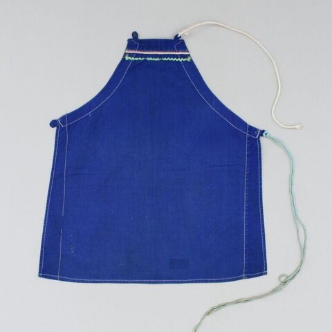 Handmade Blue Halter Apron