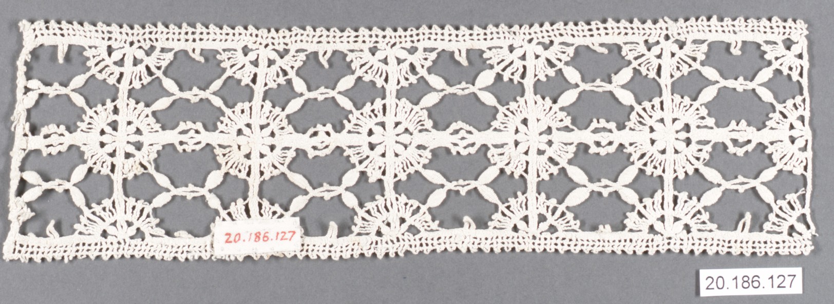 Antique Handmade Lace Panel