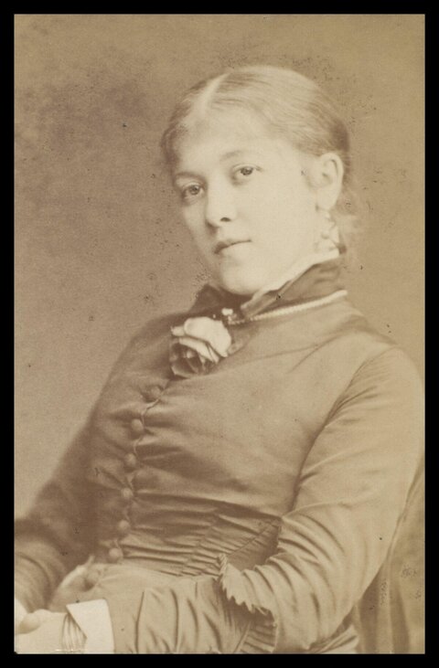 Vintage Portrait of a Victorian Woman