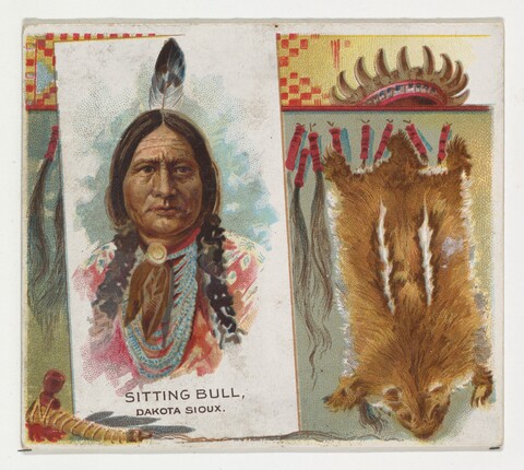 Portrait of Sitting Bull Dakota Sioux