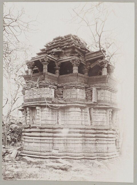 Ruined Ancient Stone Temple