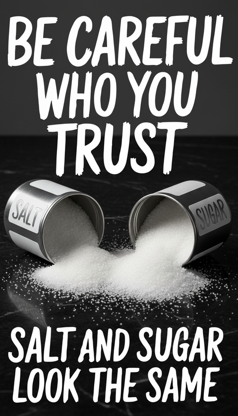 Salt and Sugar Trust Metaphor