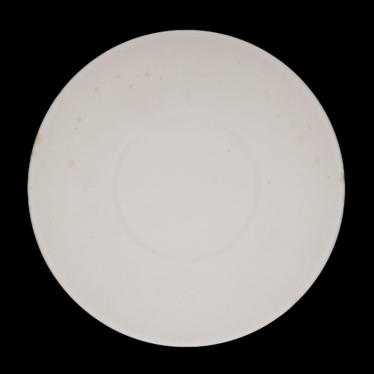 Plain White Ceramic Plate