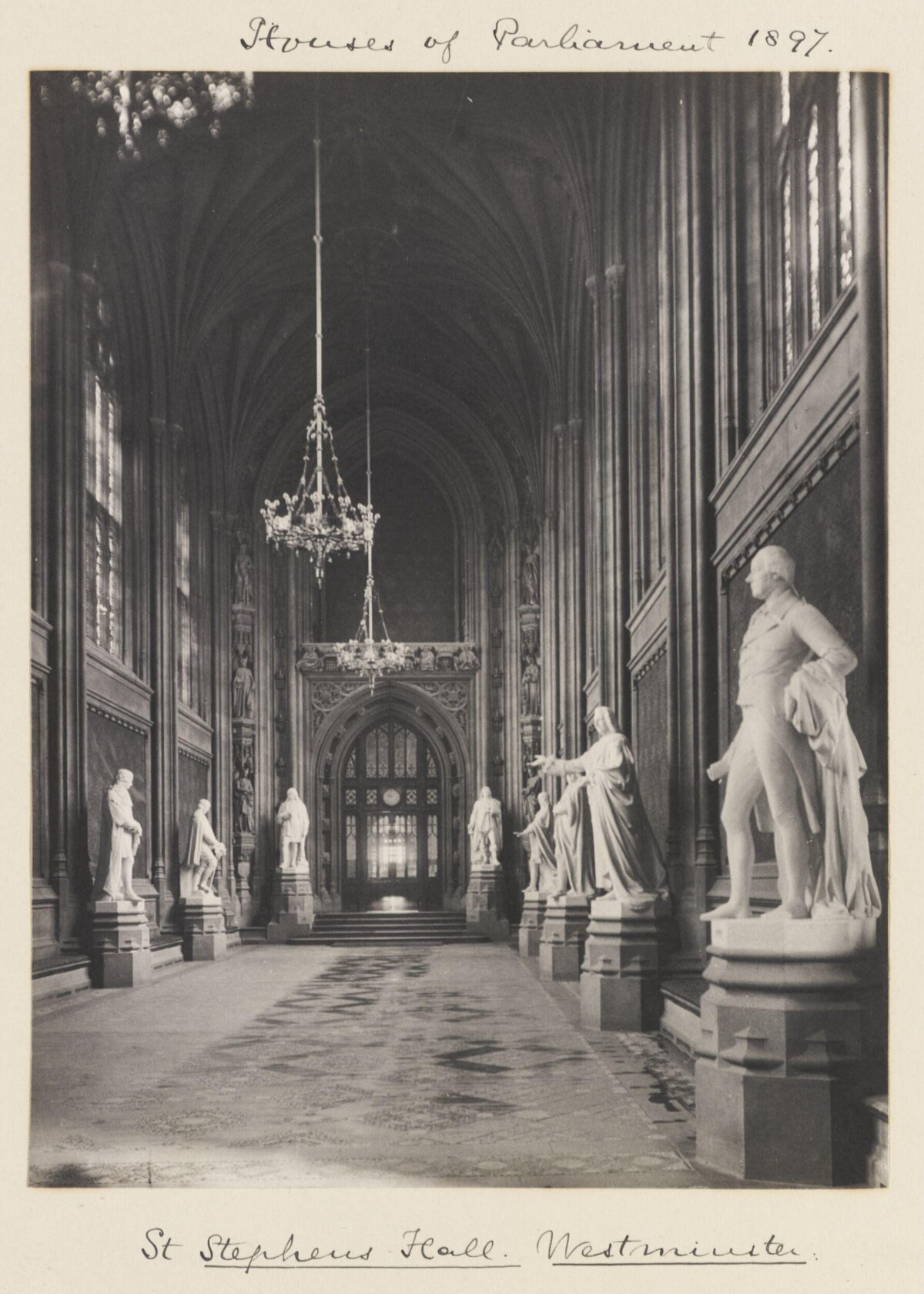 1897 St Stephens Hall Westminster