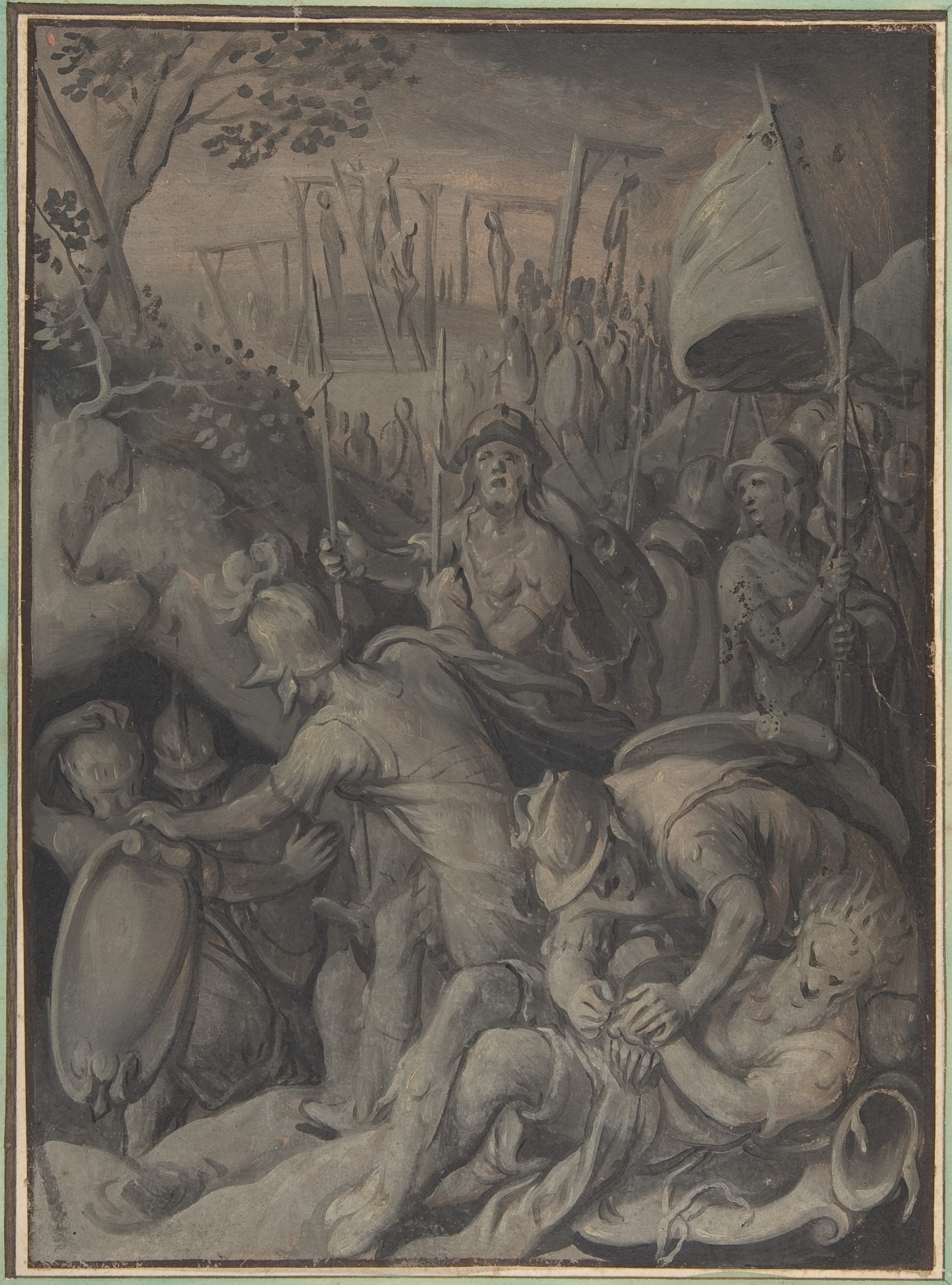 Capture of Elder by Armed Soldiers