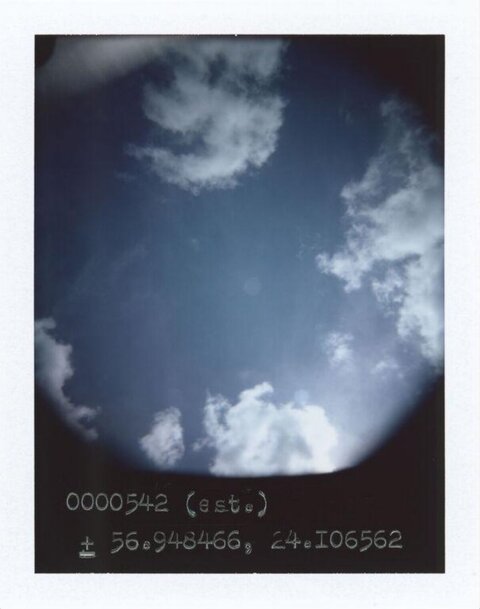 Geotagged Sky and Clouds View